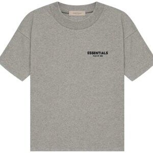 Essentials Fear of God T-shirt Dark Oatmeal